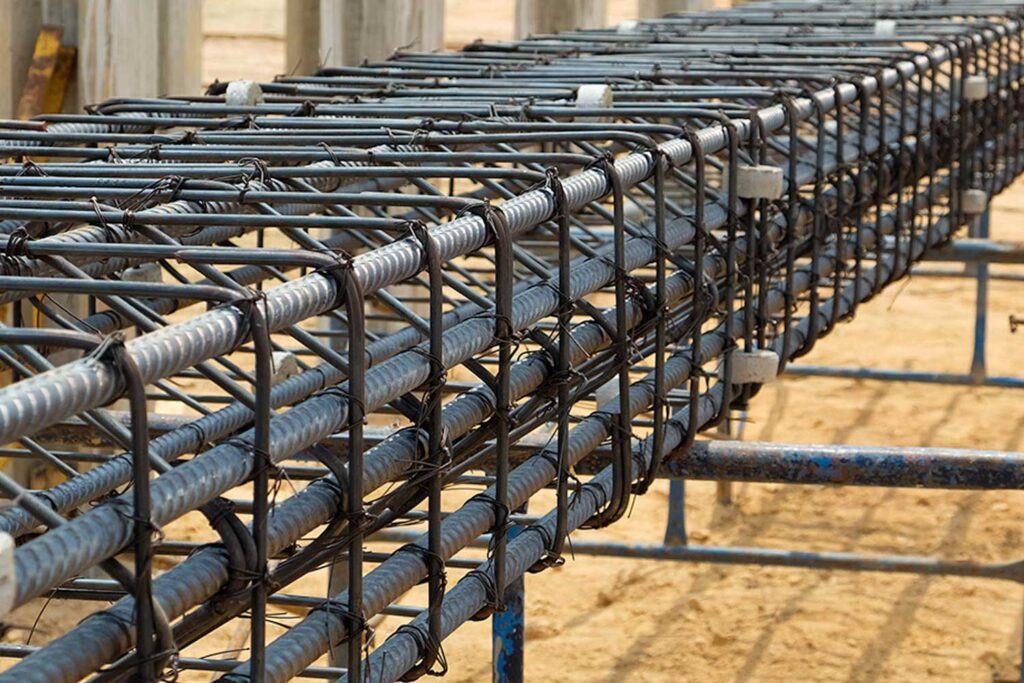 Common Diameters and Grades Used for Reobar on Site