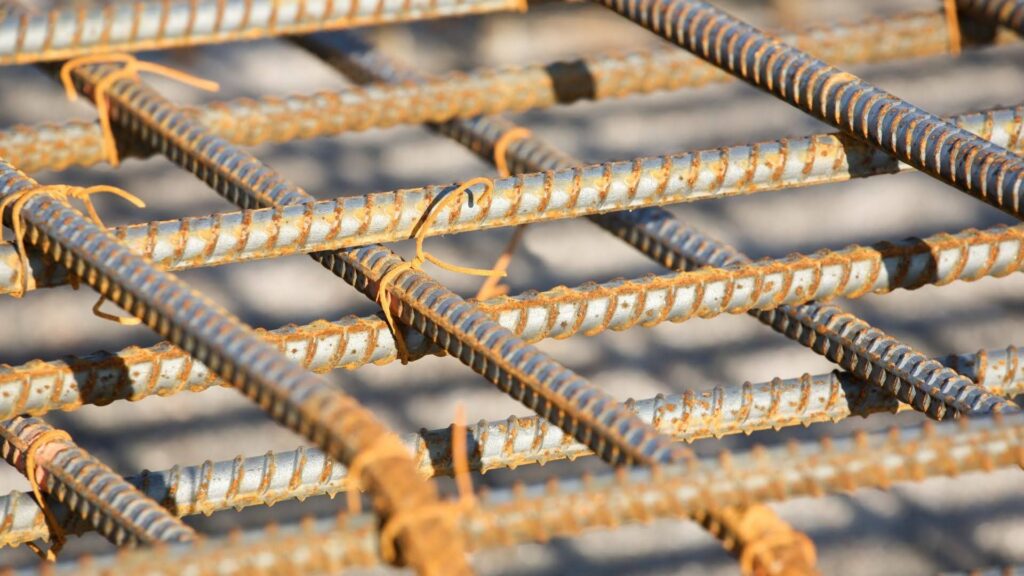 Common Diameters and Grades Used for Reobar on Site